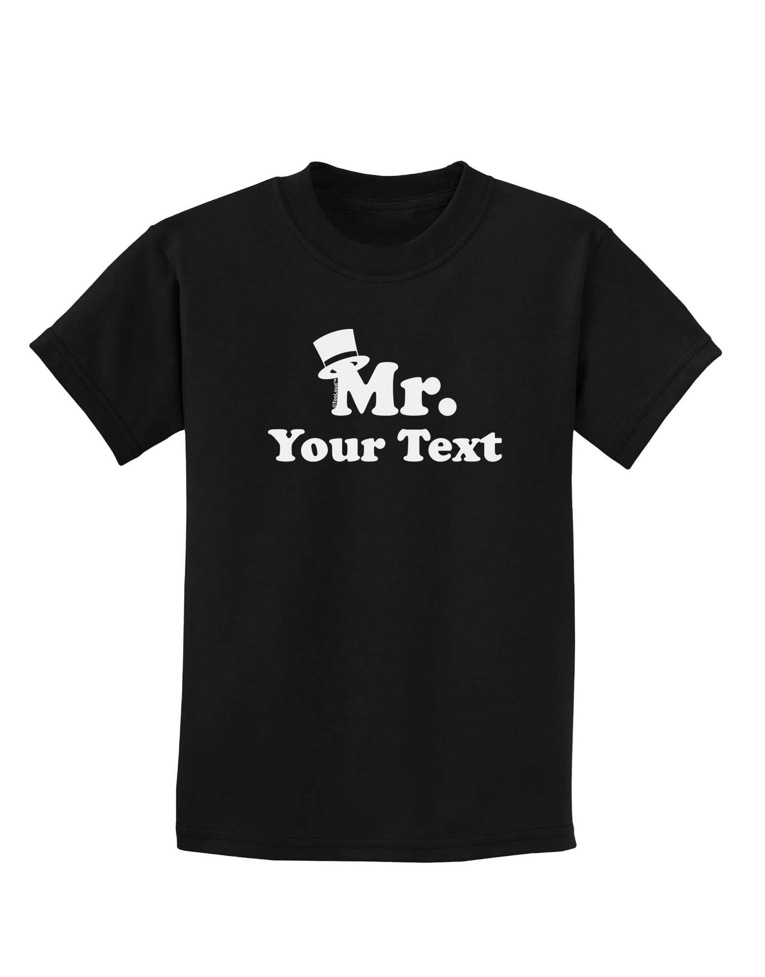 Personalized Mr Classy Kids Dark T-Shirt - Custom Name Children's Tee - Soft Cotton Graphic Tee for Boys & Girls - Perfect for School, Birthdays & Family Photos