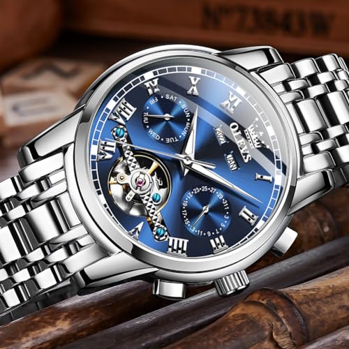 6607-white Ribbon Blue Face