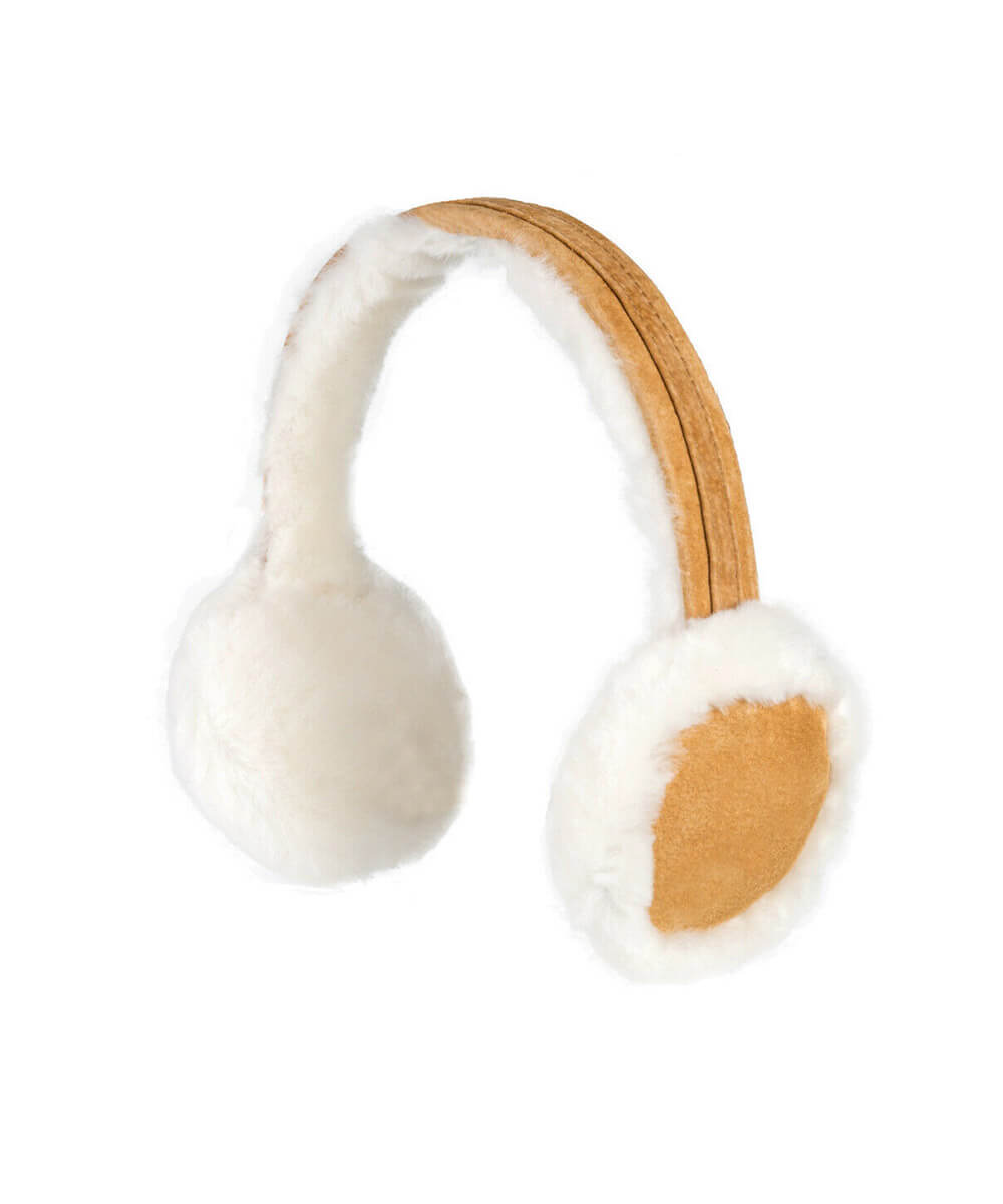 UGG Earmuffs for Women & Men - Soft Fleece Winter Ear Warmers - Cozy & Comfortable for Cold Weather, Outdoor Activities, and Snow Sports