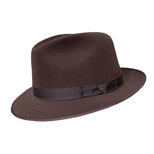 Stetson Runabout Packable Fedora Hat for Men & Women - Lightweight Travel Sun Hat with UPF Protection - Perfect for Outdoor Adventures, Beach Vacations & Casual Wear