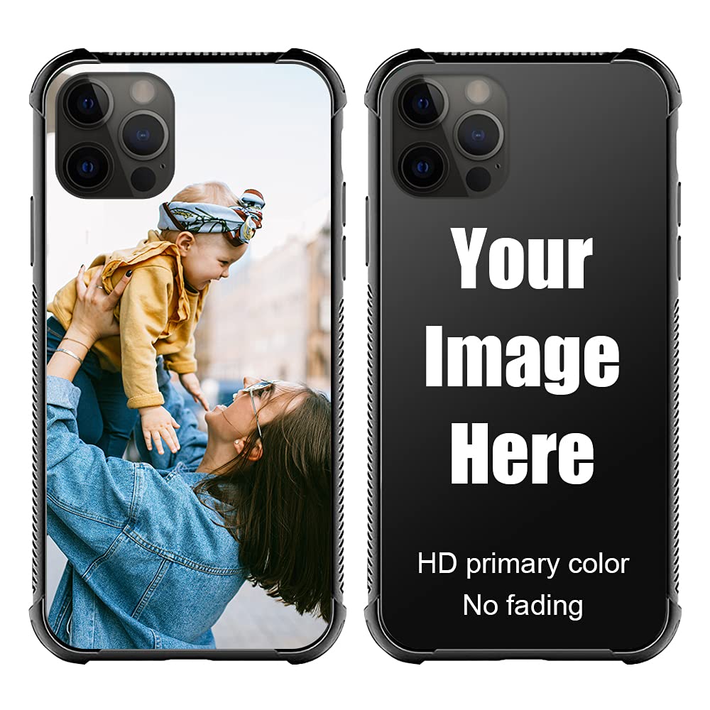 CARLOCA Shockproof iPhone 12 Pro Max Case - Custom Personalized Design, Drop Protection & Durable Cover for iPhone 12 Pro Max - Perfect for Everyday Use, Travel & Outdoor Activities
