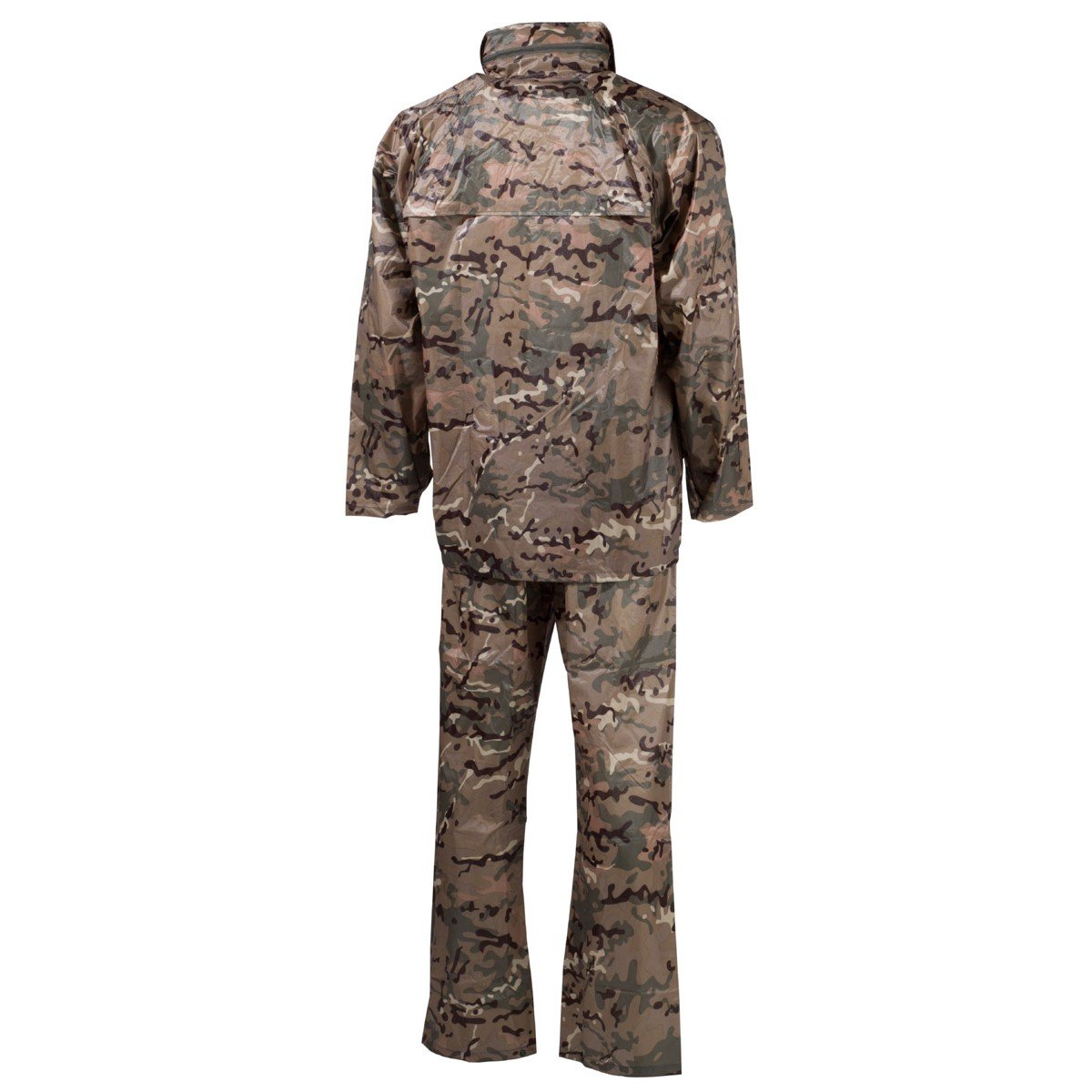 Men's 2-Piece Waterproof Rain Suit Camo Hunting Jacket & Pants Set - Lightweight Outdoor Gear for Fishing, Hiking & Camping
