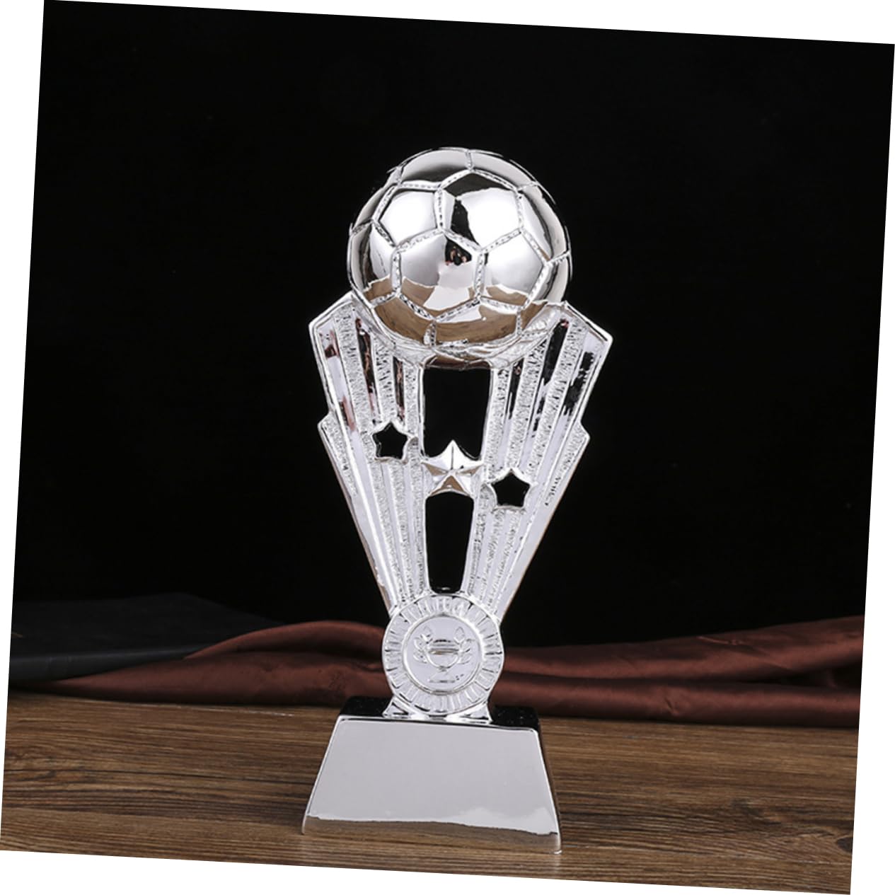 SUPVOX 2 Pack Soccer Trophy Cups - Gold Plastic Sports Awards for Kids, Children's Football Trophies for Tournaments, Championships & School Events - Perfect for Youth Soccer Teams, Coaches & Player Recognition