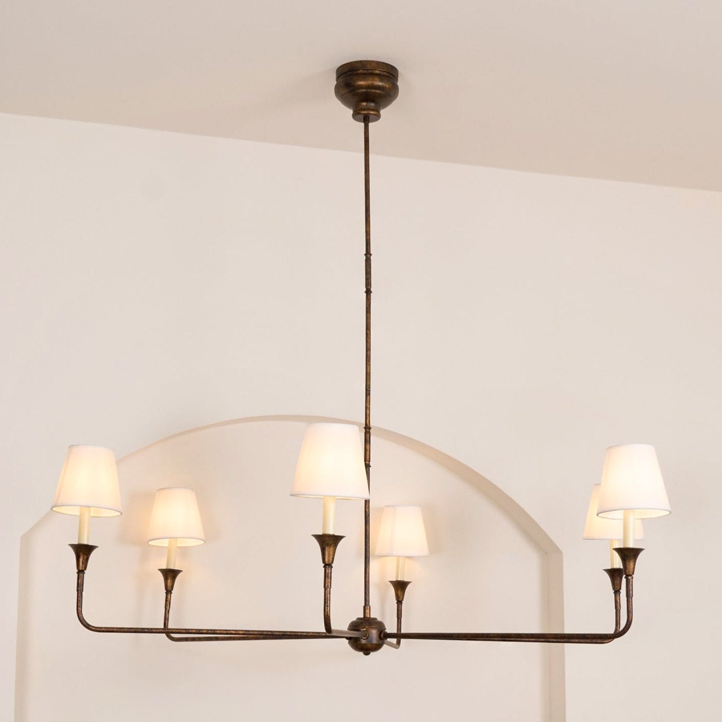Luella Chandelier - Elegant Crystal Ceiling Light Fixture for Dining Room, Living Room & Bedroom | Modern Home Decor Lighting Solution