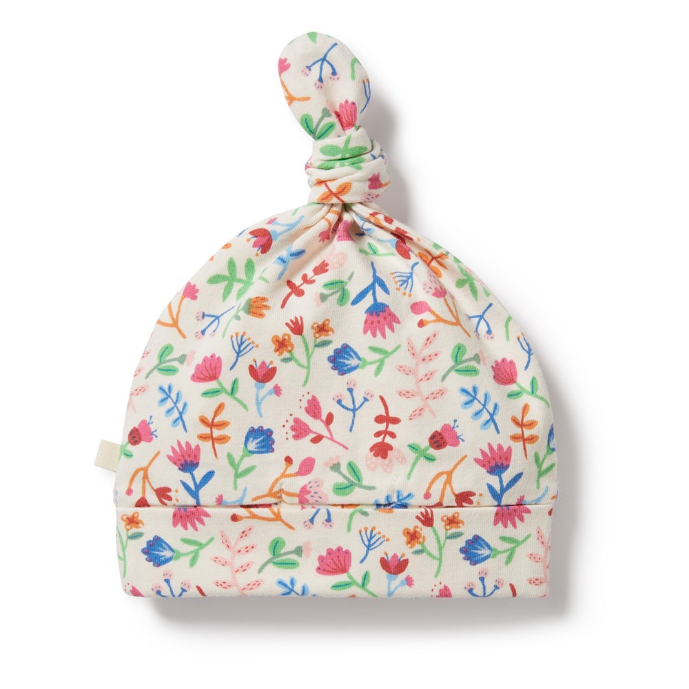 Organic Cotton Knot Hat for Women - Breathable Summer Sun Hat for Beach, Gardening & Outdoor Activities