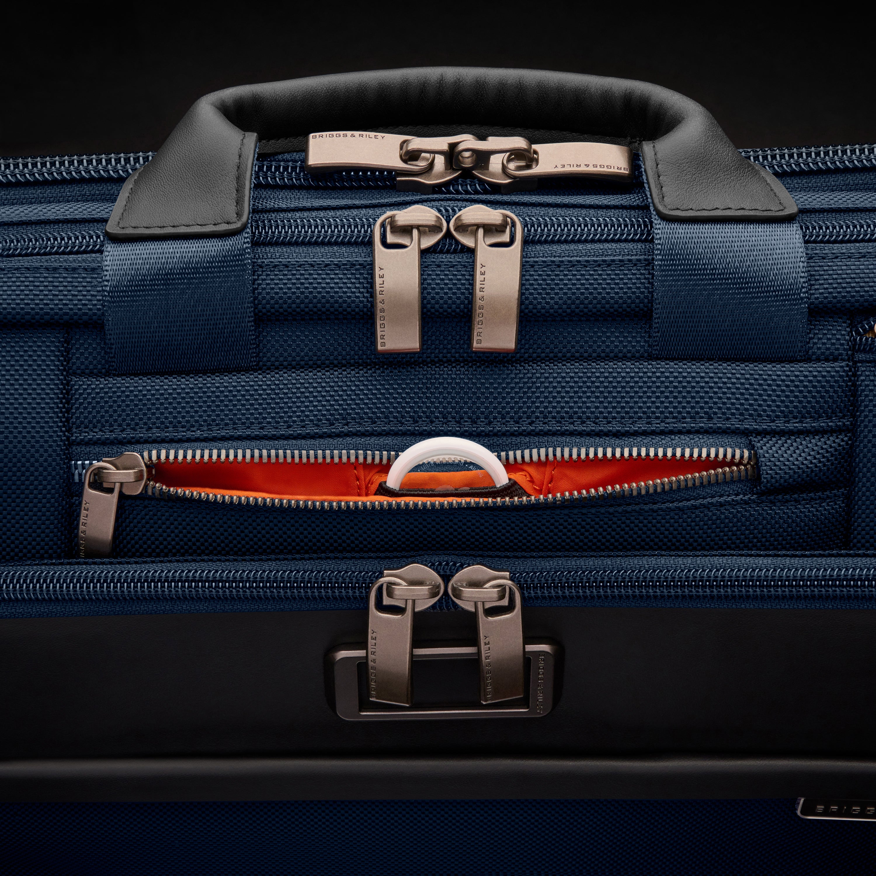 Briggs & Riley @work 2.0 Medium Expandable Business Briefcase - Premium Laptop Bag for Professionals, Perfect for Office, Business Travel & Commuting