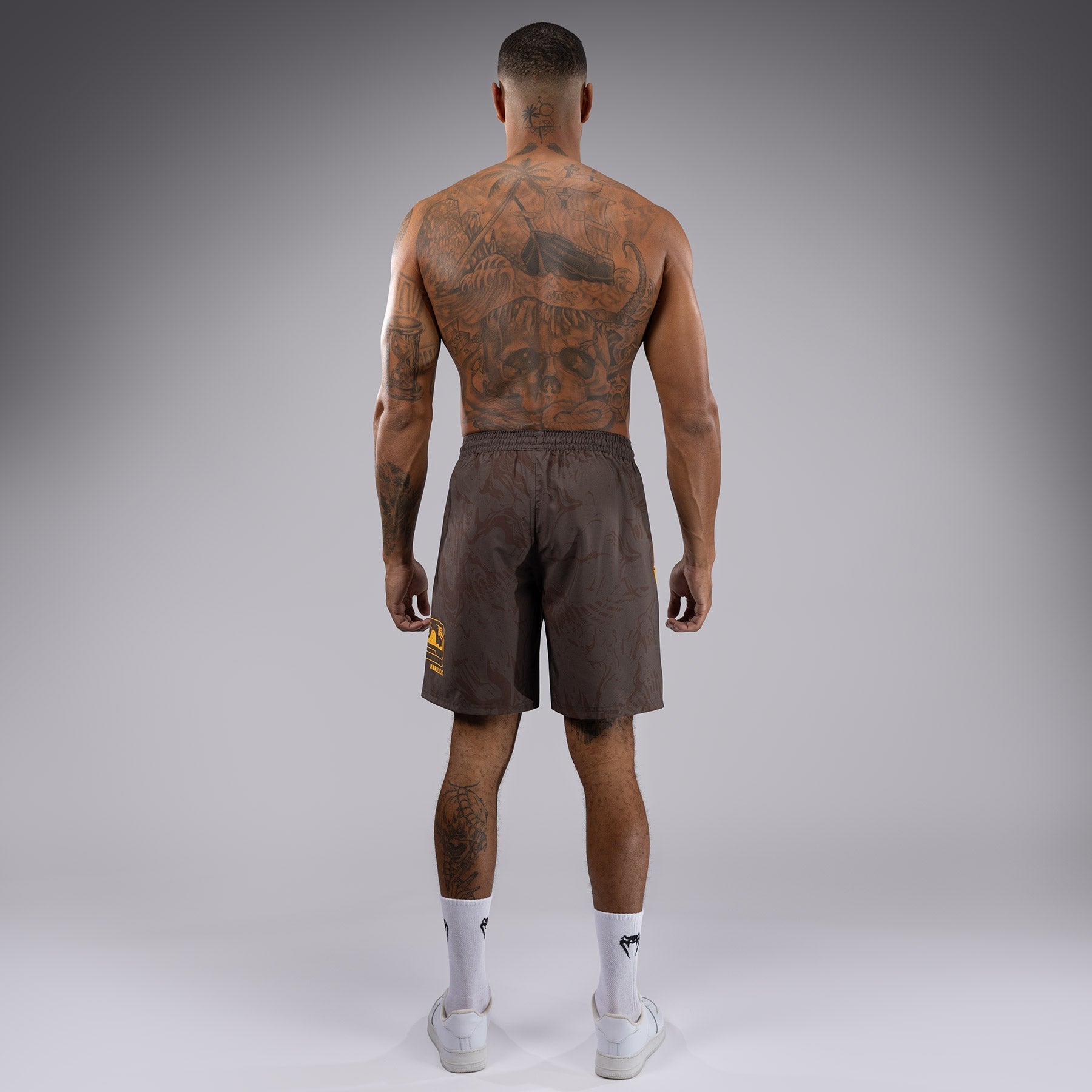 Venum UFC Fusion Fight Week Men's Performance Shorts - Earthen Brown - MMA Training & Workout Gear for Fighters & Athletes