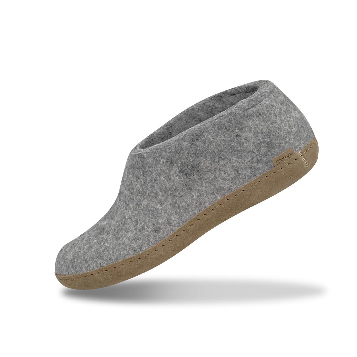 Glerups Genuine Leather Wool Shoes - Comfortable & Durable Indoor Slippers for Men and Women - Perfect for Home, Office, and Relaxation