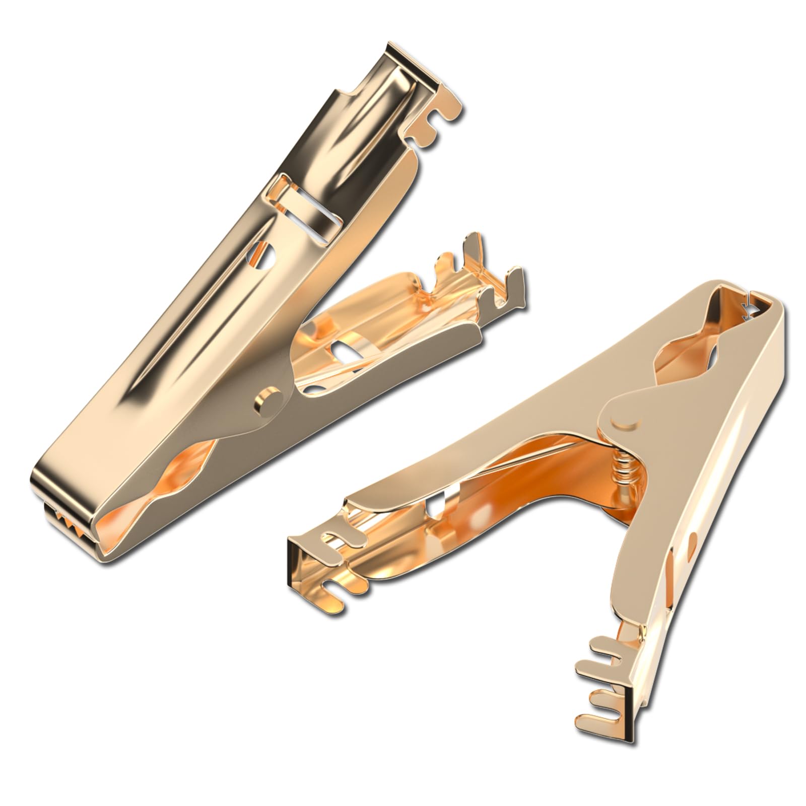 Heavy Duty Insulated Alligator Clips - 10PCS for Car Battery Charging & Electrical Testing - Truck Use