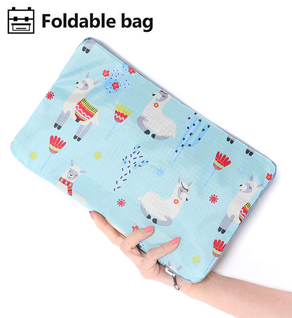 Foldable Large Travel Duffle Bag - Waterproof Weekender Carry On Bag for Women & Girls | Perfect for Gym, Overnight Trips & Weekend Getaways