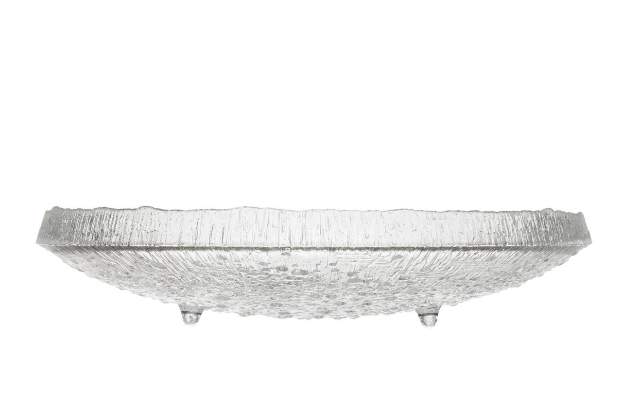 iittala Ultima Thule Clear Glass Centerpiece Bowl & Serving Platter 14.56