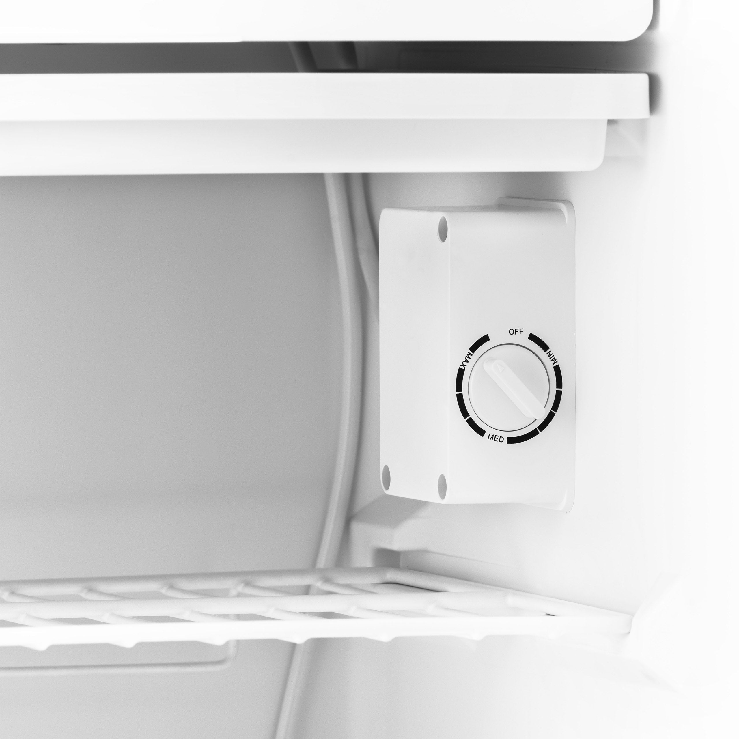 Newair® 3.3 Cu. Ft. Compact Mini Fridge with Freezer - Energy Efficient Black Refrigerator for Bedroom, Dorm, Office & Small Spaces - Perfect for Snacks, Drinks & Personal Food Storage
