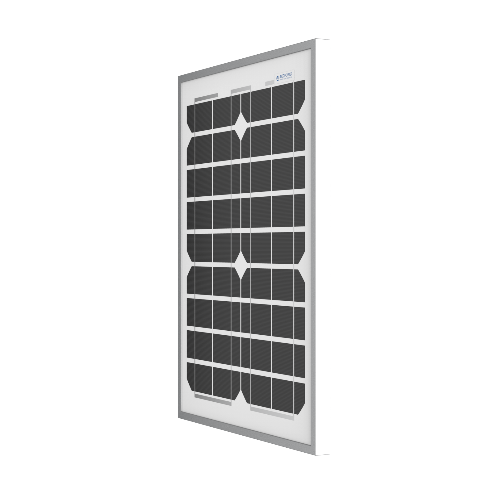 ACOPower 20W Monocrystalline Solar Panel for 12V Battery Charging - Portable Off-Grid Power for RV, Boat, Camping & Emergency Use