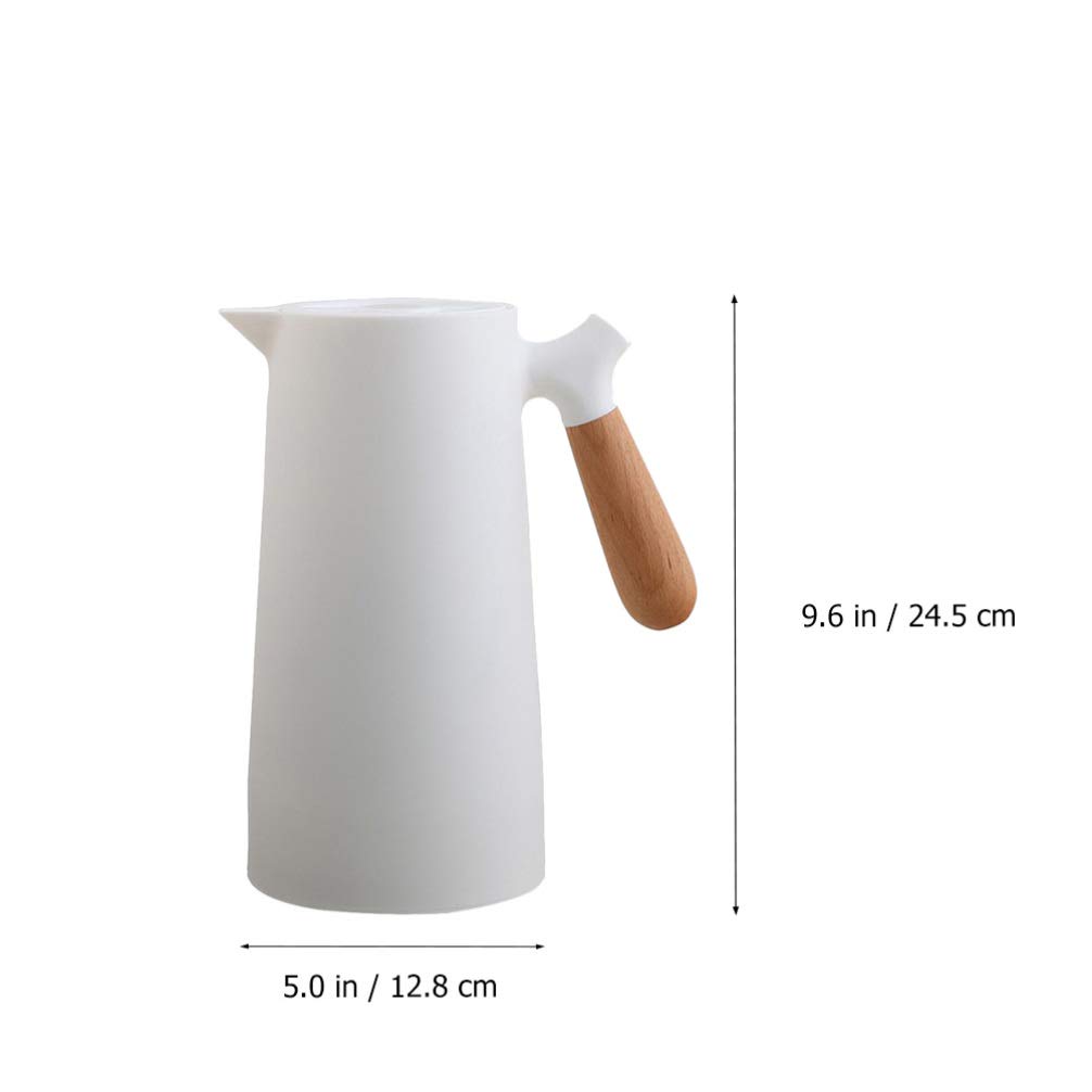 Hemoton 1pc Stainless Steel Insulated Water Bottle - 24hr Hot/Cold Thermos for Coffee, Tea & Drinks - Perfect for Travel, Office, Camping & Outdoor Activities