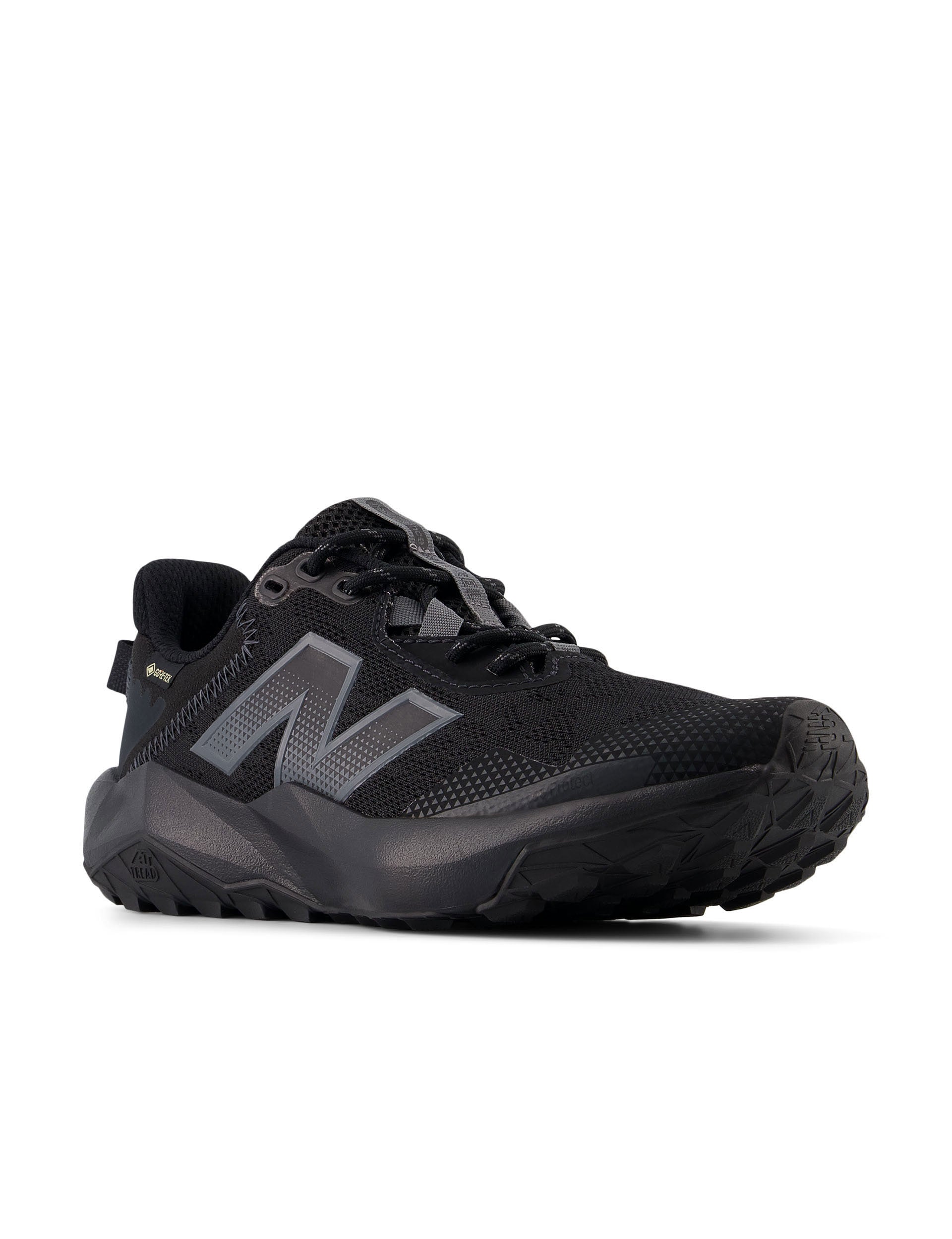 DynaSoft Nitrel v6 Gore-Tex Waterproof Hiking Shoes for Men & Women - Black | Lightweight Trail Running & Outdoor Adventure Footwear