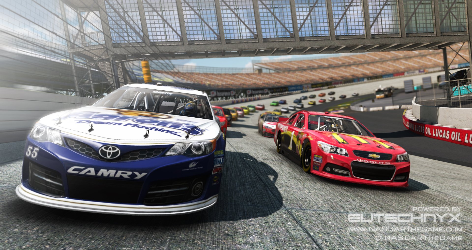 NASCAR The Game 2013 - 4 Pack Online Racing Game Code for PC | Multiplayer Racing Simulation | Perfect for Racing Enthusiasts & eSports Gamers