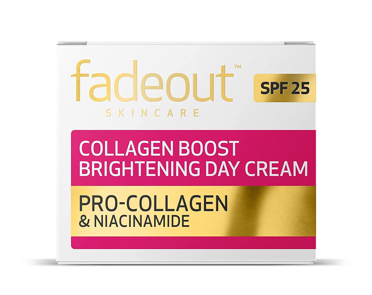 Brightening Collagen Boost Day Face Cream SPF25 with Niacinamide, Rosehip Seed Oil & Sacha Inchi Oil – 50ml Hydrating Anti-Aging Moisturizer for Glowing Skin | Perfect for Daily Skincare Routine & Sun Protection