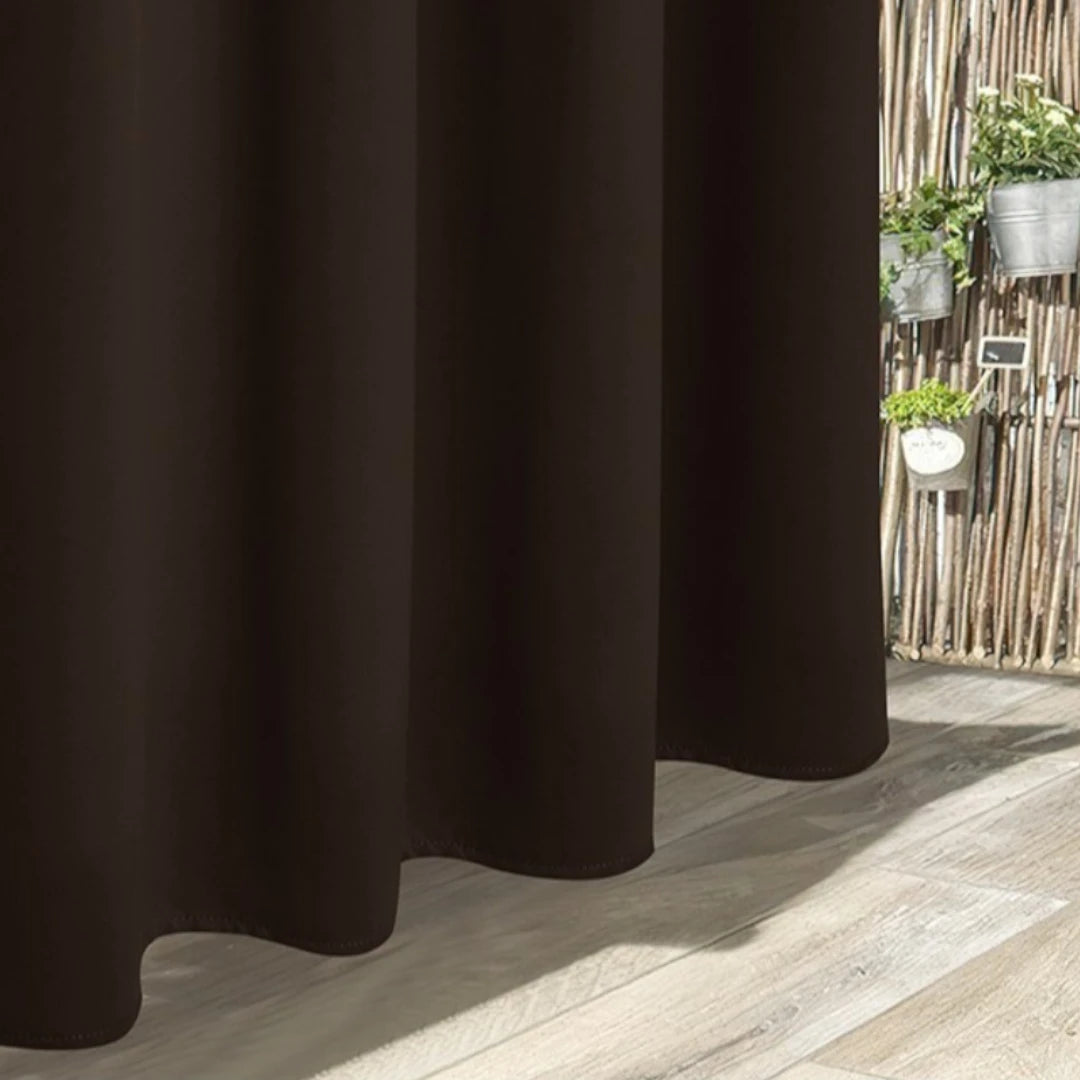 Joan Waterproof Blackout Outdoor Curtains - UV Protection & Noise Reducing Patio Curtains for Deck, Porch, and Backyard Privacy