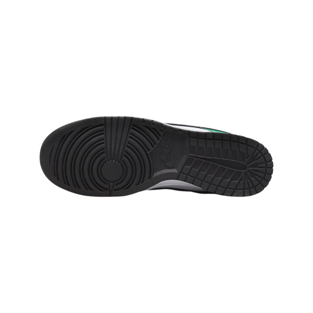 Nike Dunk Low Men's Shoes - White, Green & Black | Basketball Sneakers for Casual Wear & Street Style