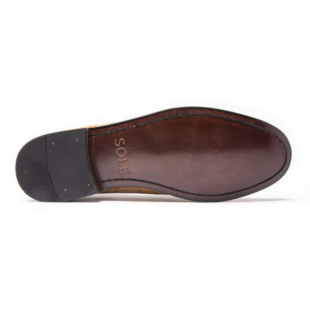 Men's Blinco Loafers - Comfortable Tan Leather Slip-On Shoes for Casual Wear & Business Outfits | Perfect for Office, Travel & Everyday Use