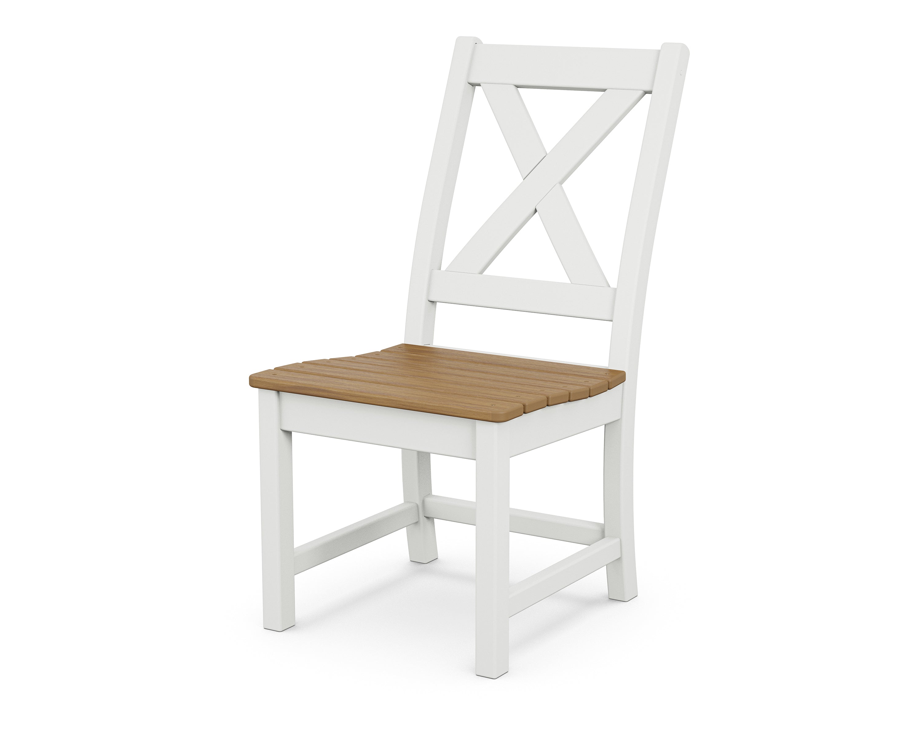 POLYWOOD Braxton Outdoor Dining Chair - Weather-Resistant, Durable & Comfortable - Perfect for Patio, Deck, Poolside & Garden Use