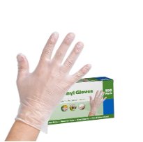 Premium Salon Disposable Plastic Gloves - 100 Pack (100pcs) - Latex-Free, Powder-Free for Hair Styling, Nail Art, Tattooing & Beauty Services