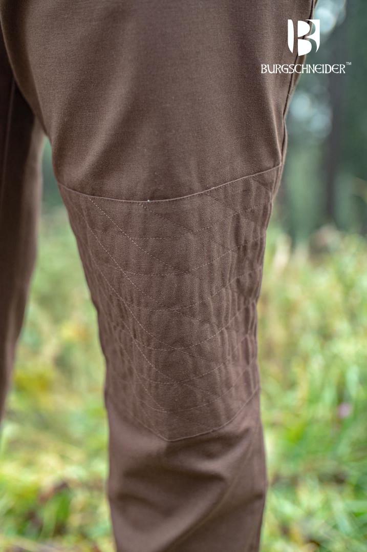 Kerga Brown Pants for Men - Comfortable Casual Trousers for Work, Travel & Everyday Wear