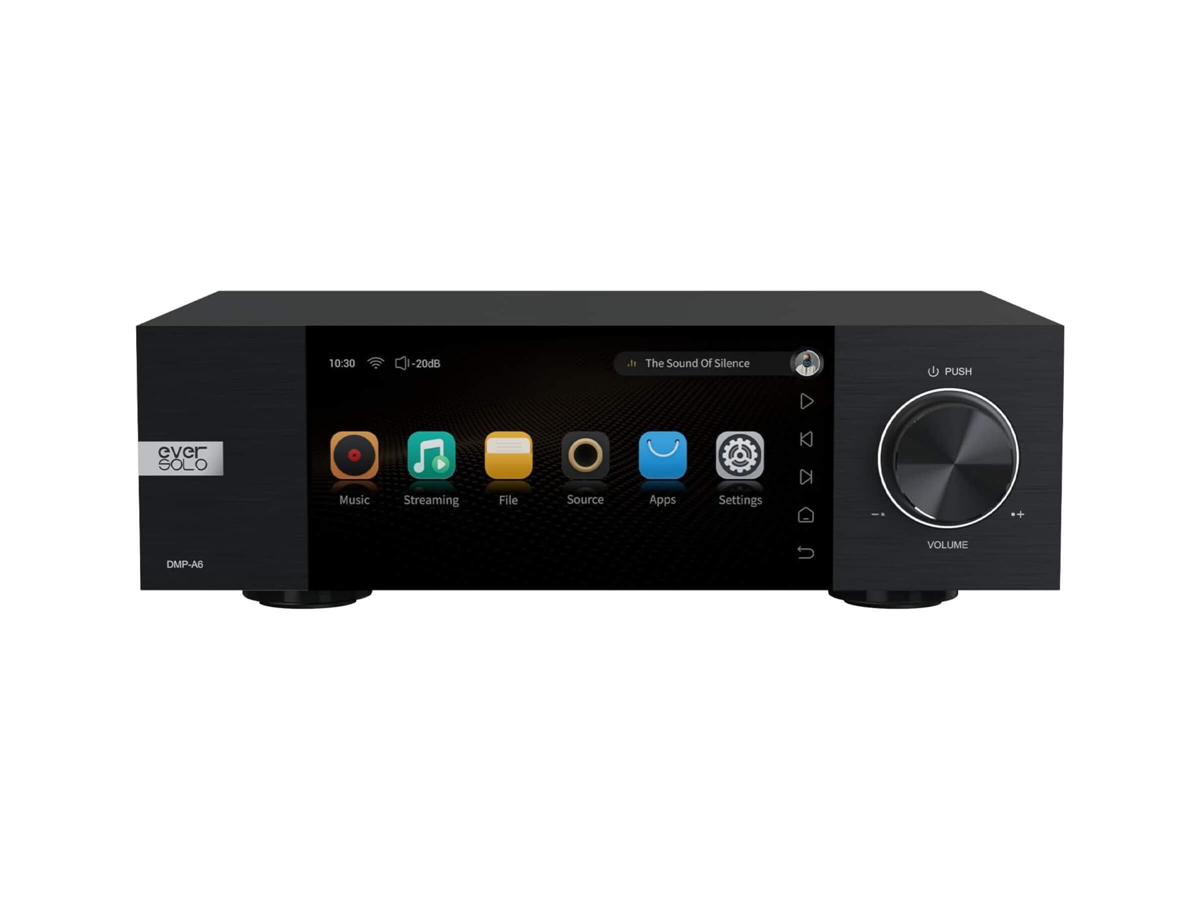 Eversolo DMP-A6 Network Audio Streamer - High-Resolution Music Player for Home Theater & Audiophile Systems | Perfect for Streaming Spotify, Tidal & FLAC Files