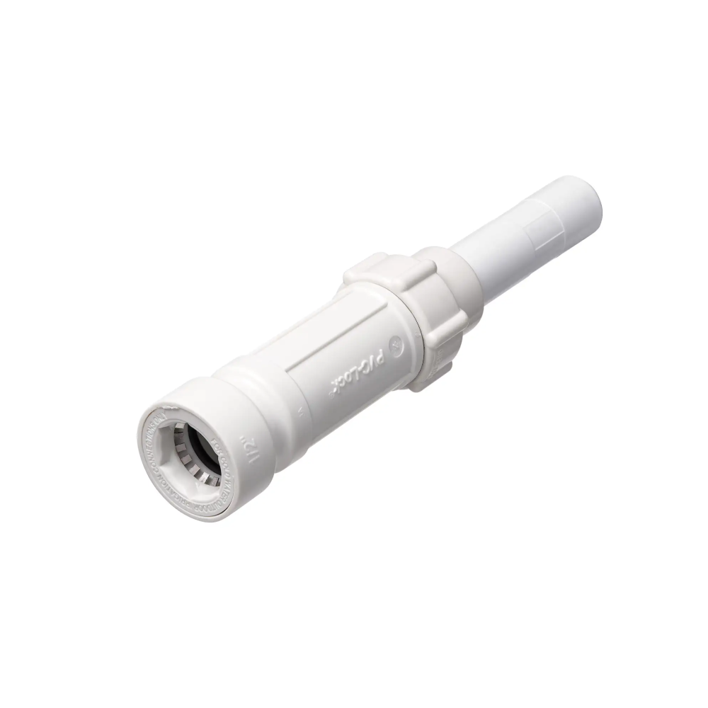 Hydro Rain PVC Lock Slide Repair Fitting 1/2 in. 3/4 in. 1 in. - Durable Irrigation Connector for Sprinkler Systems, Drip Lines & Garden Watering