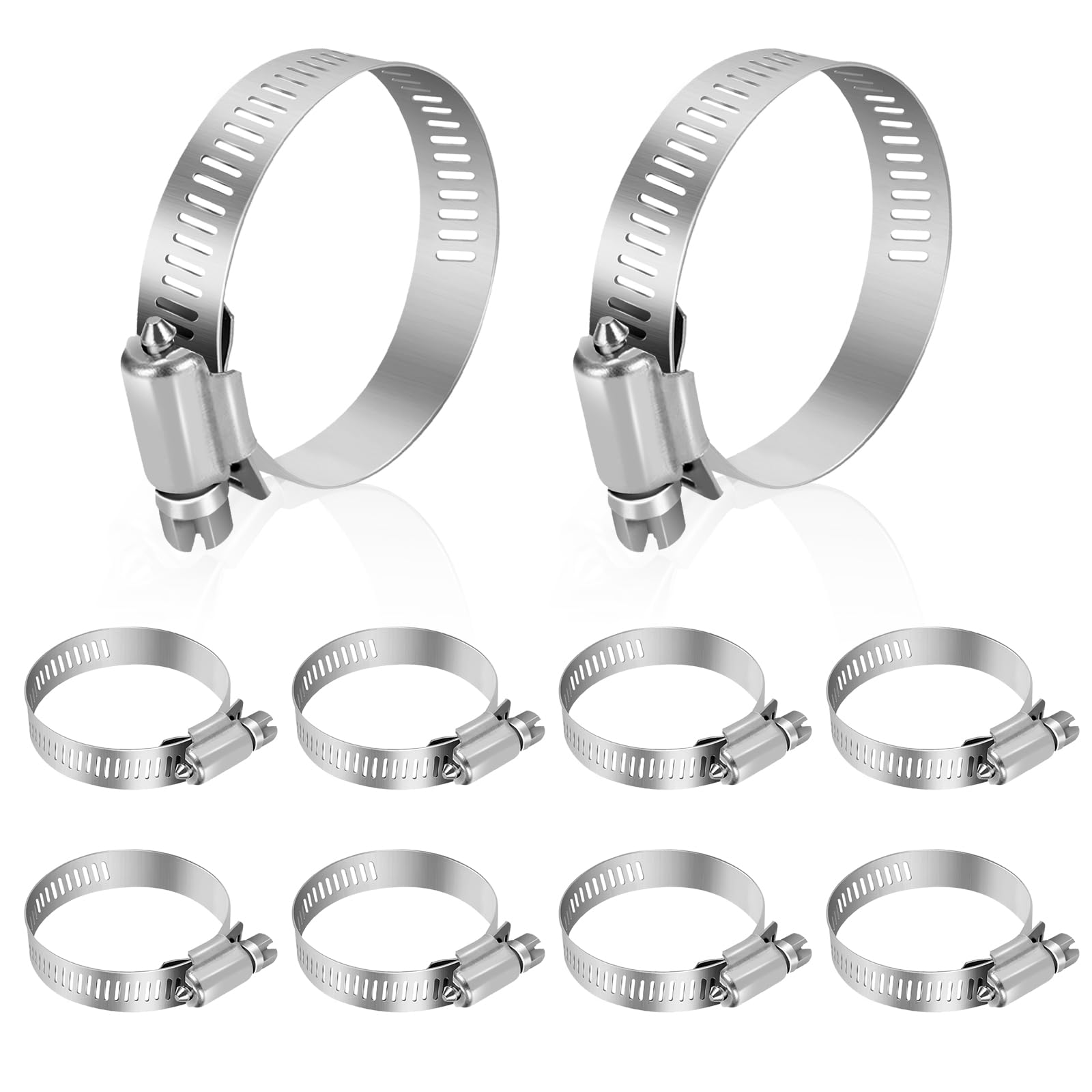 Premium Stainless Steel Hose Clamps 1.5