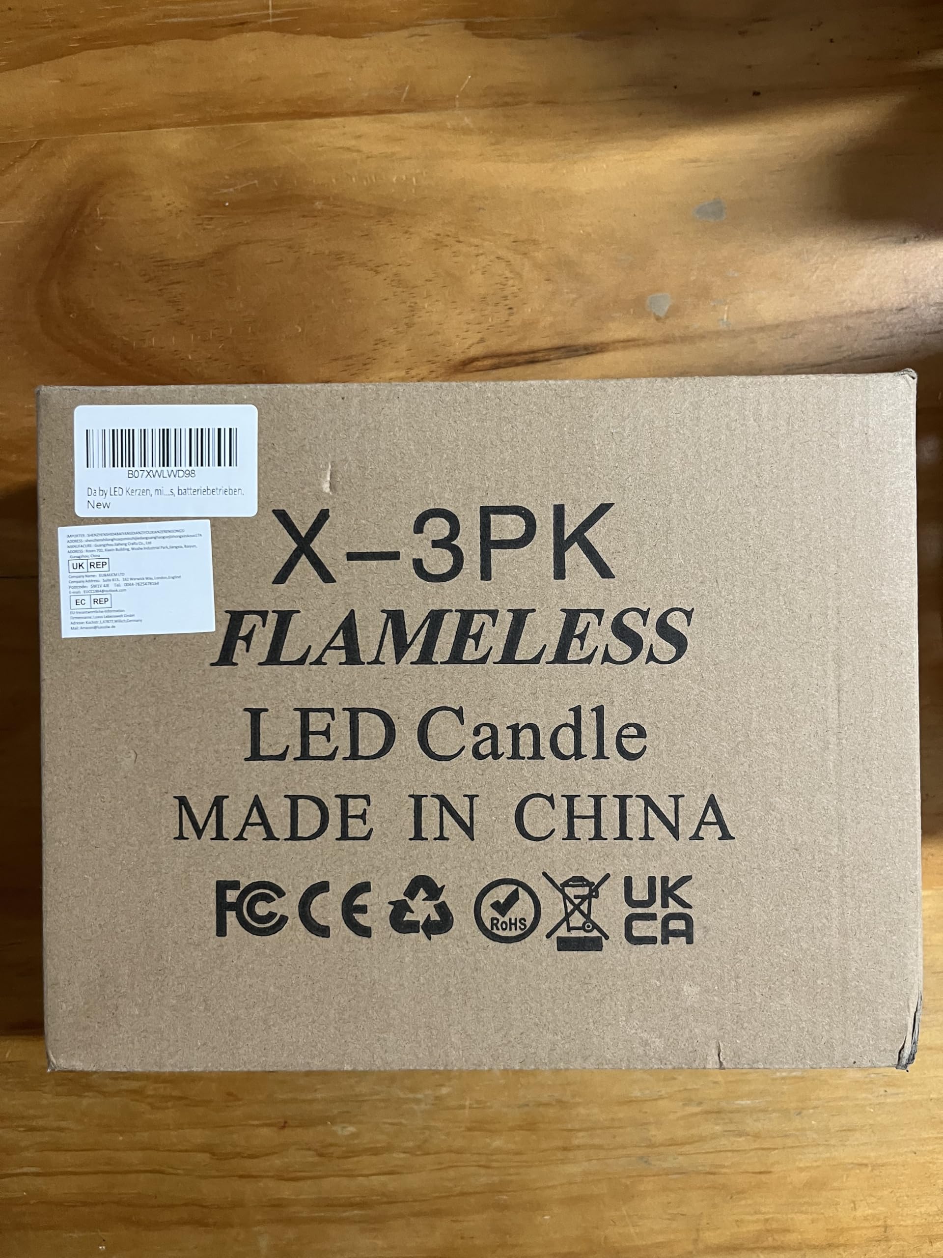 Flameless LED Candles with Remote & Timer - Battery Operated Real Wax Candles with String Lights, 3-Pack Ivory White - Perfect for Home Decor, Weddings, and Romantic Ambiance