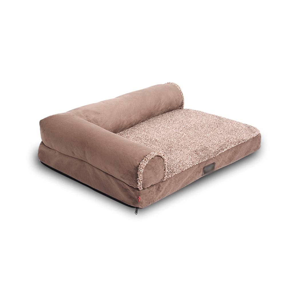 **WZWHJ Orthopedic Dog Bed for Large & Small Dogs - Washable Removable Cover, Non-Slip Bottom, Ultra Comfortable Foam Support - Perfect for Puppies, Senior Dogs & Pets with Joint Pain - Ideal for Crates, Living Rooms & Bedrooms**