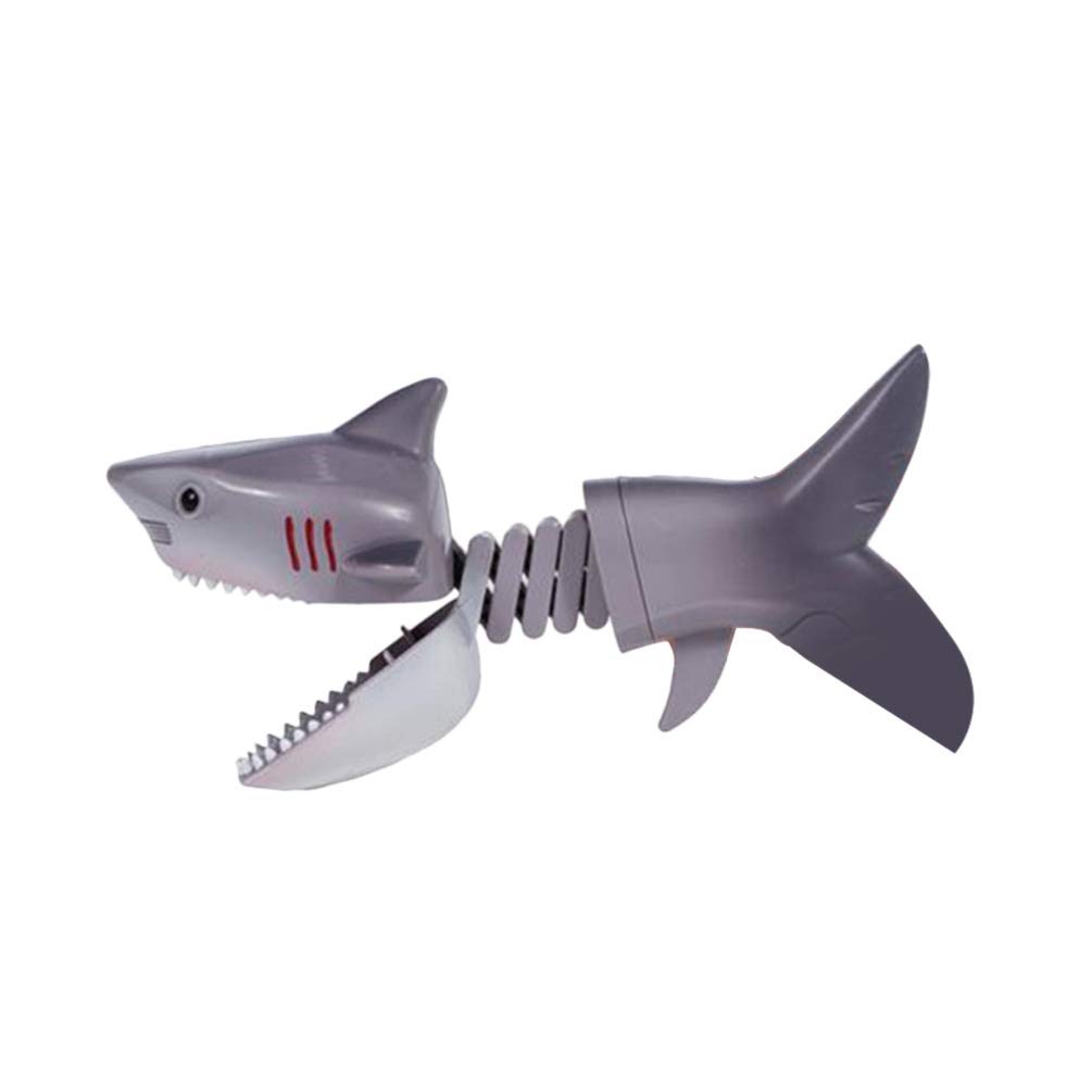 TOYANDONA Hand Grabber Toy - Dinosaur Shark Prank Props for Parties, Jokes & Fun - Great for Holidays, Festivals & Weddings (Grey Shark Style) - Perfect for Pranks, Gag Gifts & Themed Events