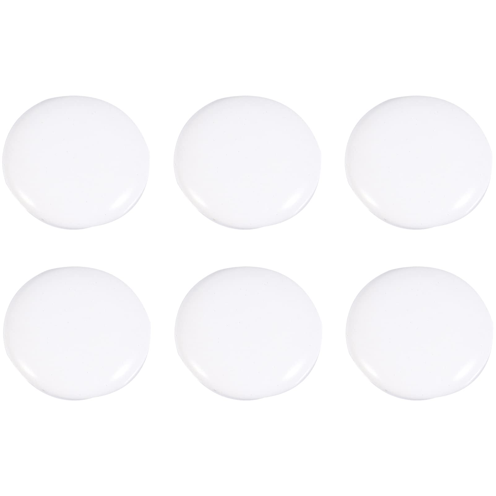 Vintage Cabinet Knobs - 6 Pack Mini Drawer Pull Handles with Screws - Antique White Dresser & Wardrobe Hardware for Kitchen, Bedroom, Closet Furniture Decor - Perfect for DIY Home Renovation & Furniture Upcycling Projects