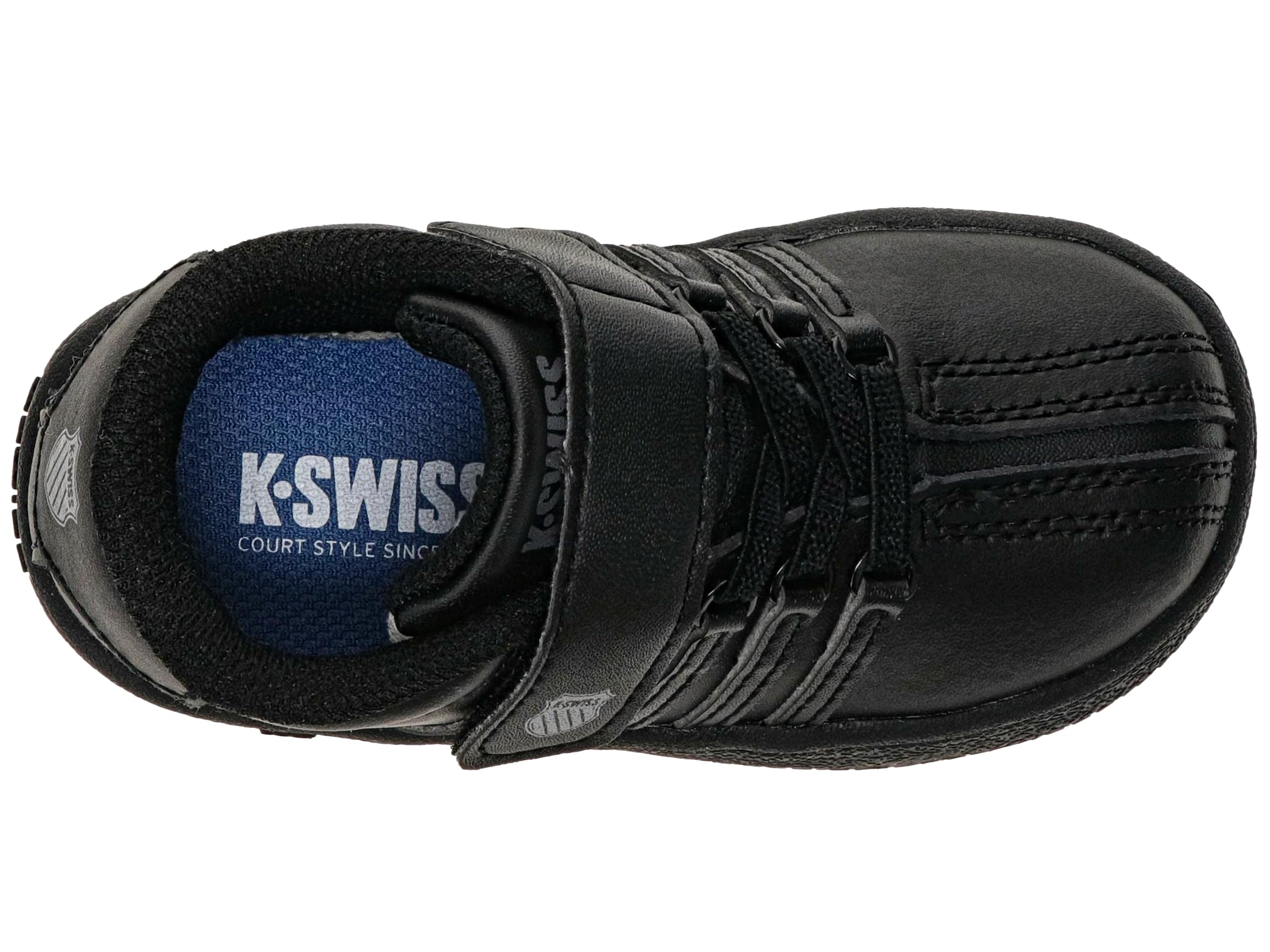K-Swiss Classic VN Velcro Sneakers for Kids - Comfortable & Durable Athletic Shoes for Boys & Girls - Perfect for School, Play & Everyday Wear
