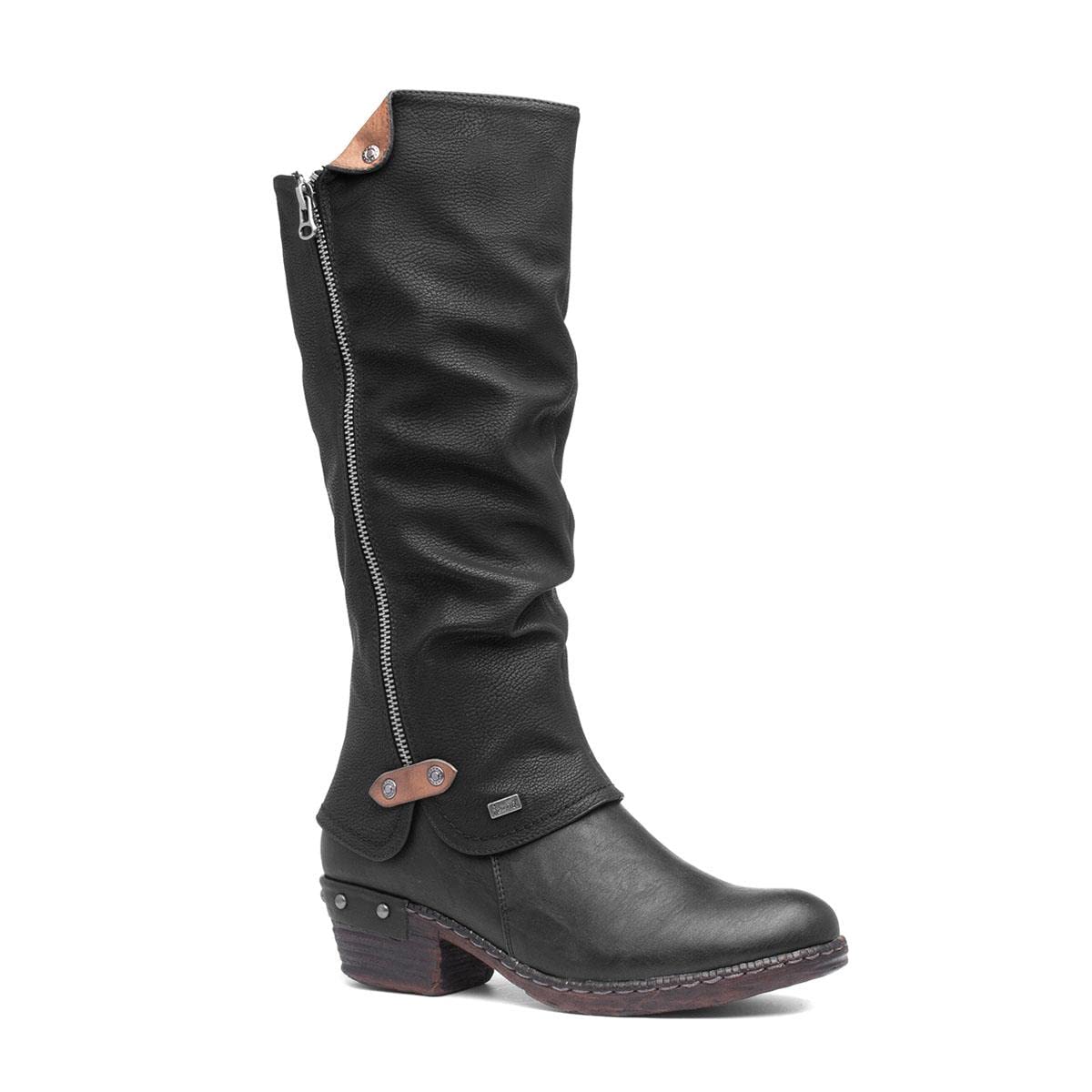 Rieker Women's Winter Boots 94652 - Waterproof, Comfortable & Stylish Ladies Boots with riekerTEX Technology | Perfect for Snow, Rain & Cold Weather
