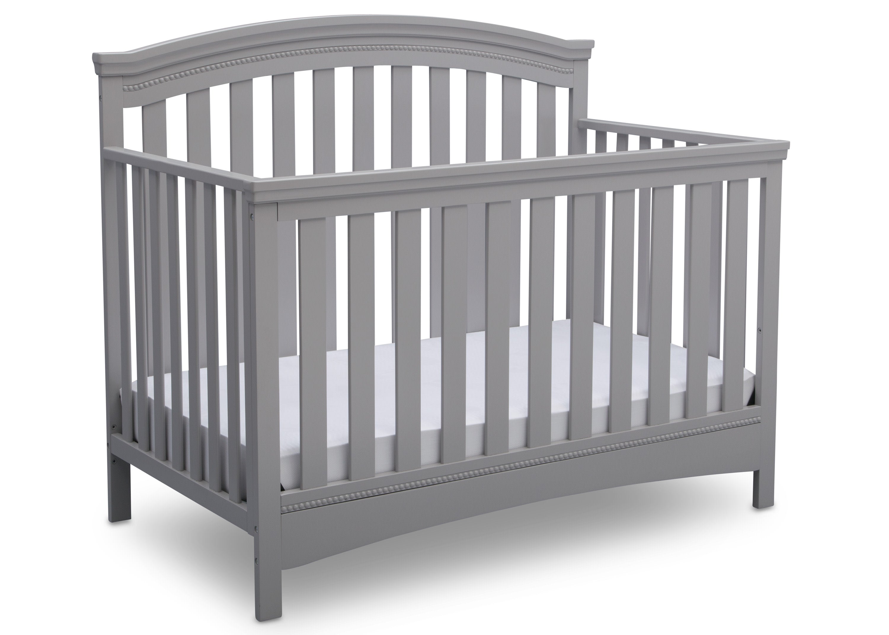 Emerson 4-in-1 Convertible Baby Crib to Toddler Bed - Safe & Stylish Nursery Furniture for Newborns to Kids | Perfect for Bedrooms, Daycares & Guest Rooms