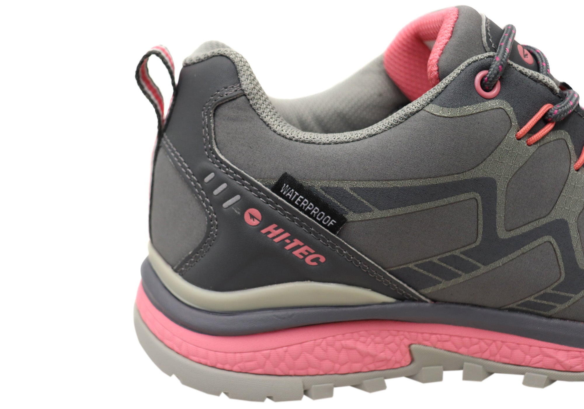 Hi-Tec Women's Stinger Waterproof Hiking Shoes - Lightweight & Comfortable for Outdoor Walking, Trail Running, and Travel Adventures
