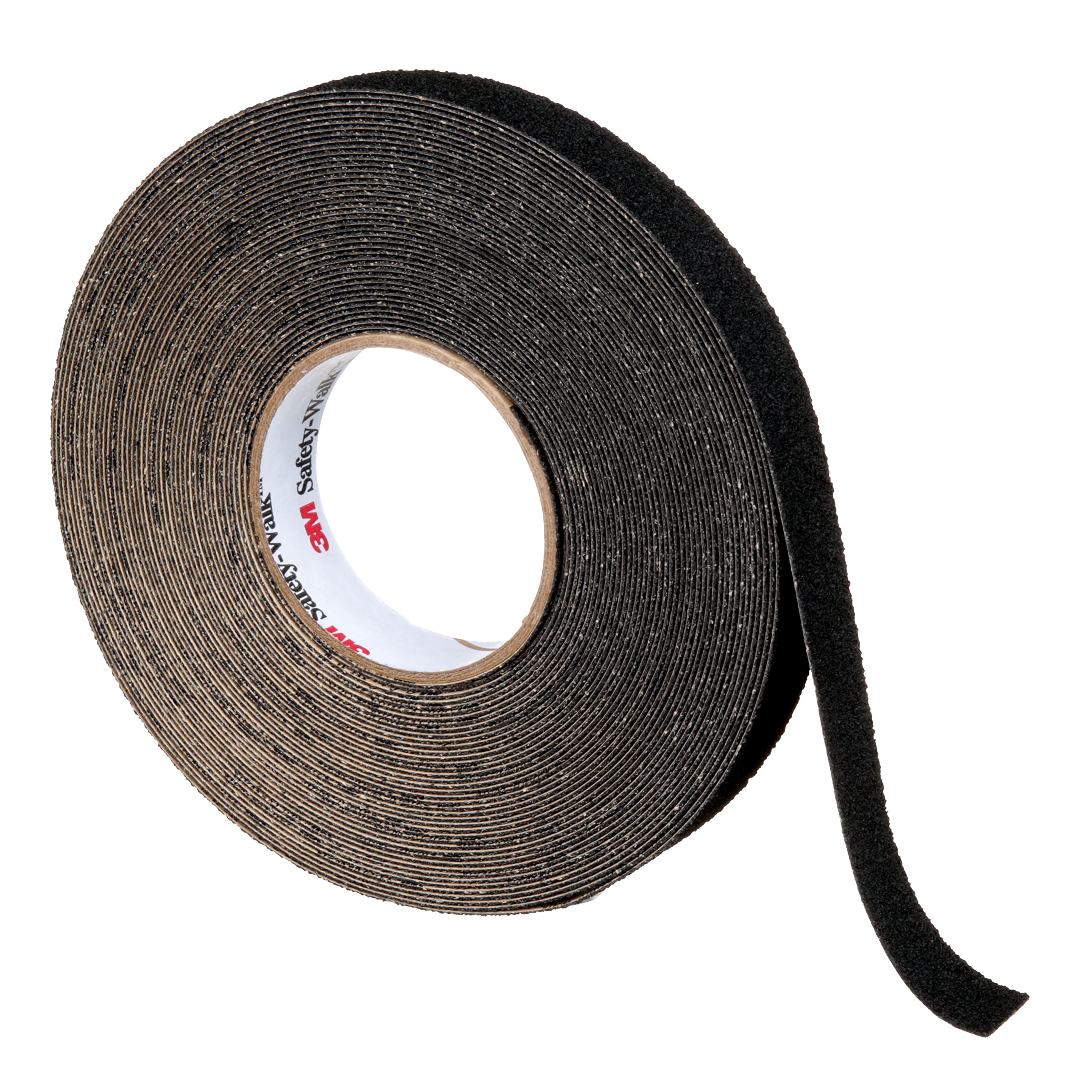 3M Safety-Walk Slip-Resistant Tapes & Treads 310 - Black, 1 Inch x 60 Feet Roll - Medium Resilient Anti-Slip Tape for Stairs, Ramps, Floors - Ideal for Industrial, Commercial & Home Safety Use
