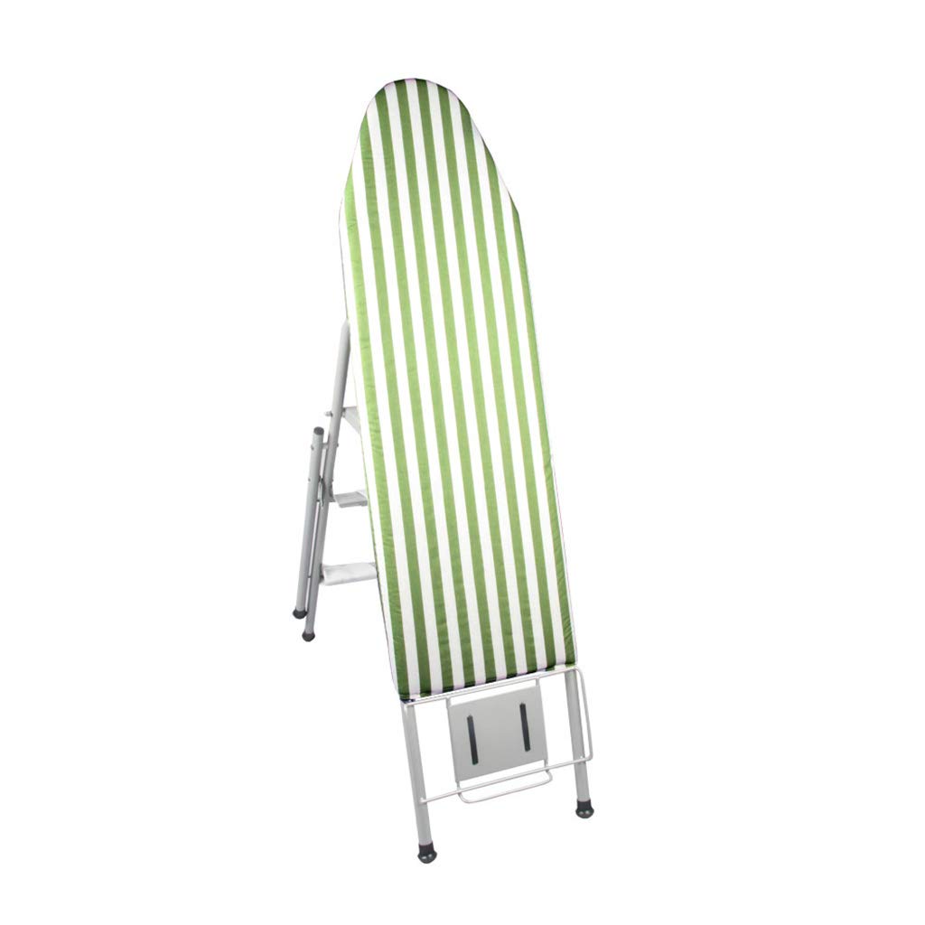 XDD Heavy Duty Folding Ironing Board with 100% Cotton Cover - Supports 100kg - Multi-Functional for Ironing, Ladder & Household Use - Perfect for Small Spaces & Laundry Rooms