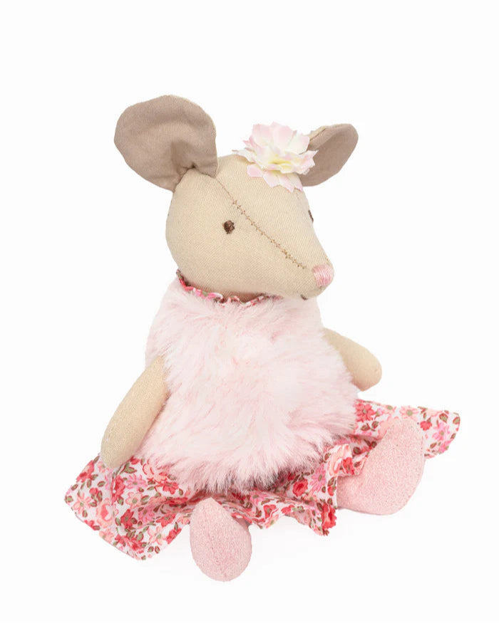 Ariella The Mouse - Adorable Plush Stuffed Animal Toy for Kids, Perfect for Cuddling, Gifts & Nursery Decor | Great for Bedtime, Playtime & Birthday Presents