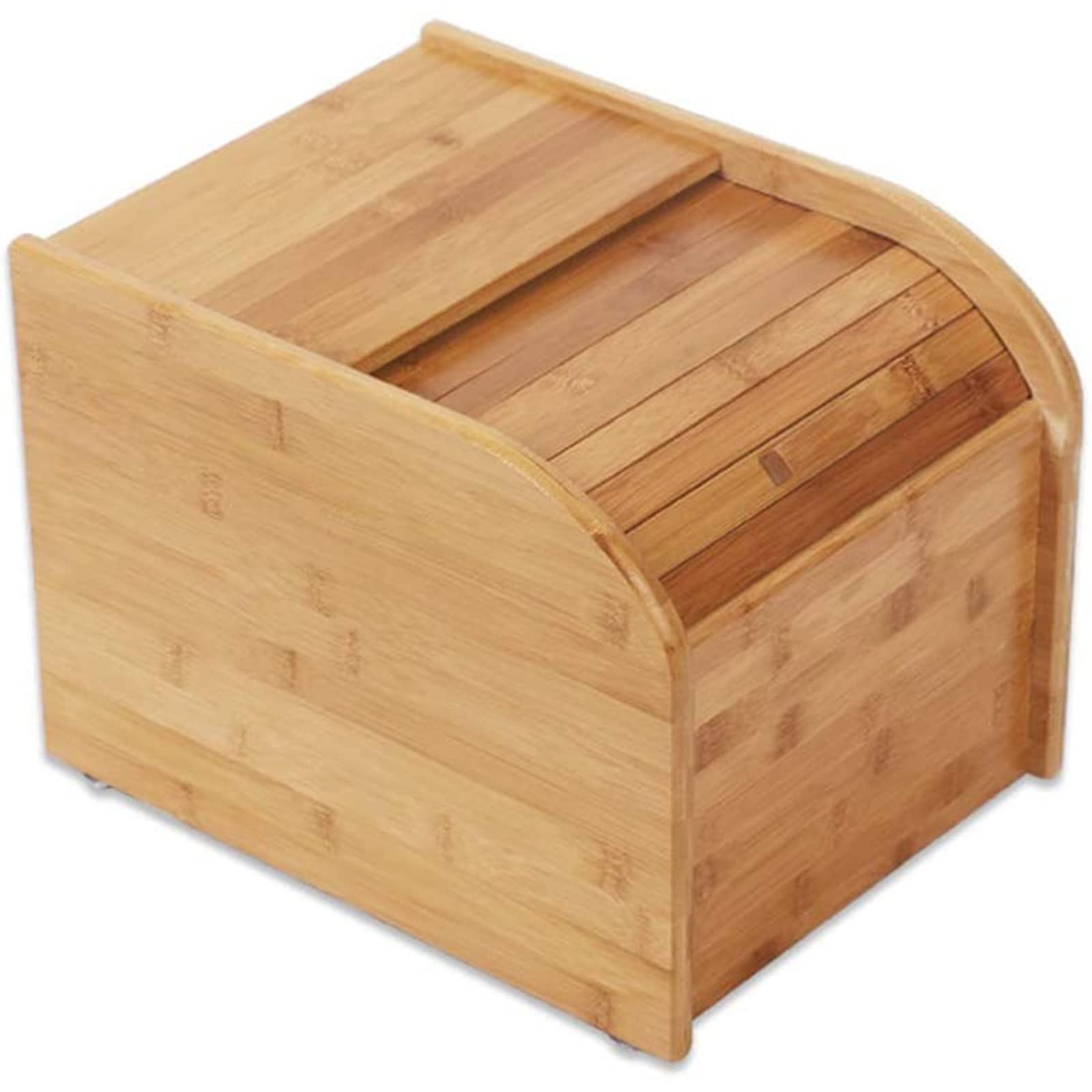 Premium Wooden Rice Dispenser - 33LBS Bamboo Cereal Storage Container with Lid for Kitchen & Pantry Organization | Perfect for Rice, Grains, Pasta & Dry Food Storage | Eco-Friendly Home Kitchen Accessory