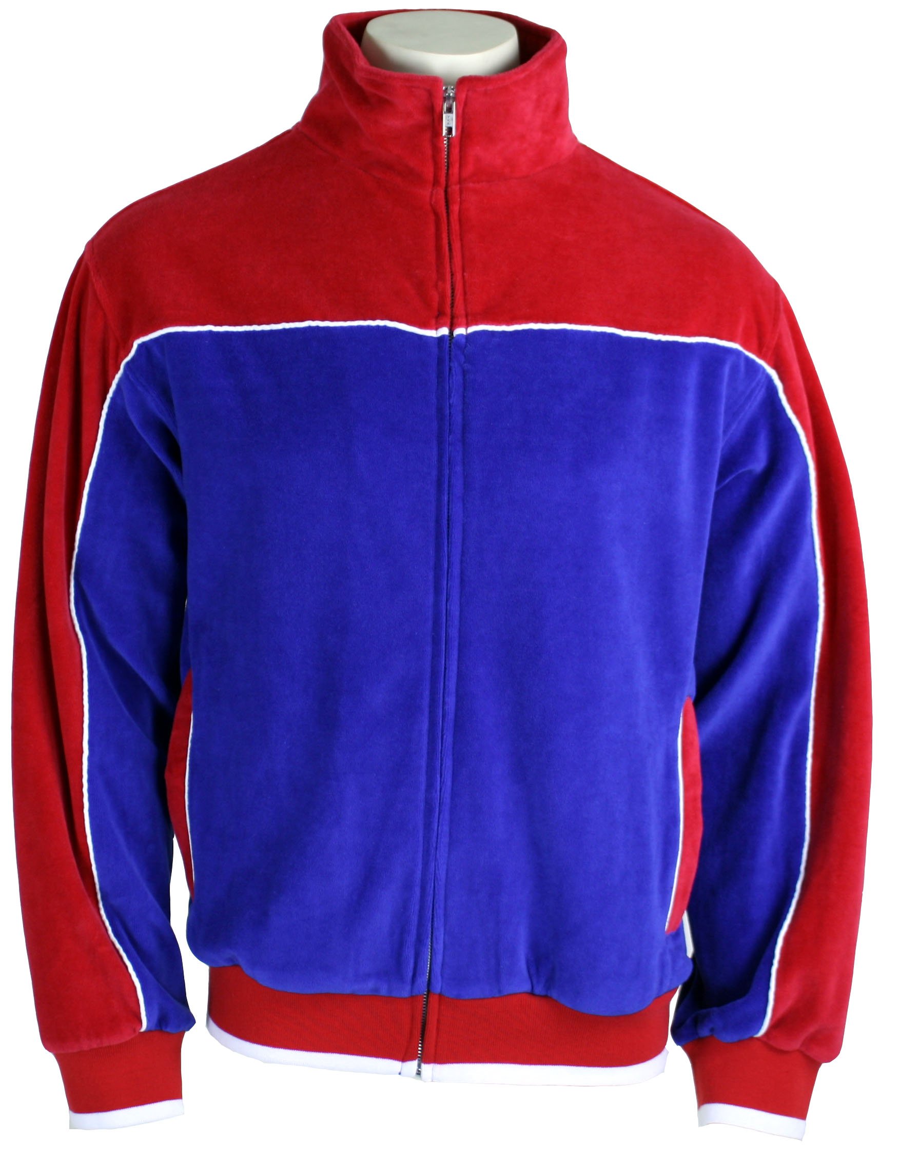 Men's Velour Track Jacket - Soft & Stylish Sweatshirt for Casual Wear, Lounge & Street Fashion | Comfortable & Trendy Athletic Top for Gym, Running & Everyday Outfits