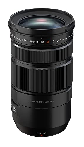 FUJIFILM XF 18-120mm f/4 LM PZ WR Lens - Premium Zoom Lens for FUJIFILM X-Mount Cameras - Perfect for Travel, Landscape & Portrait Photography