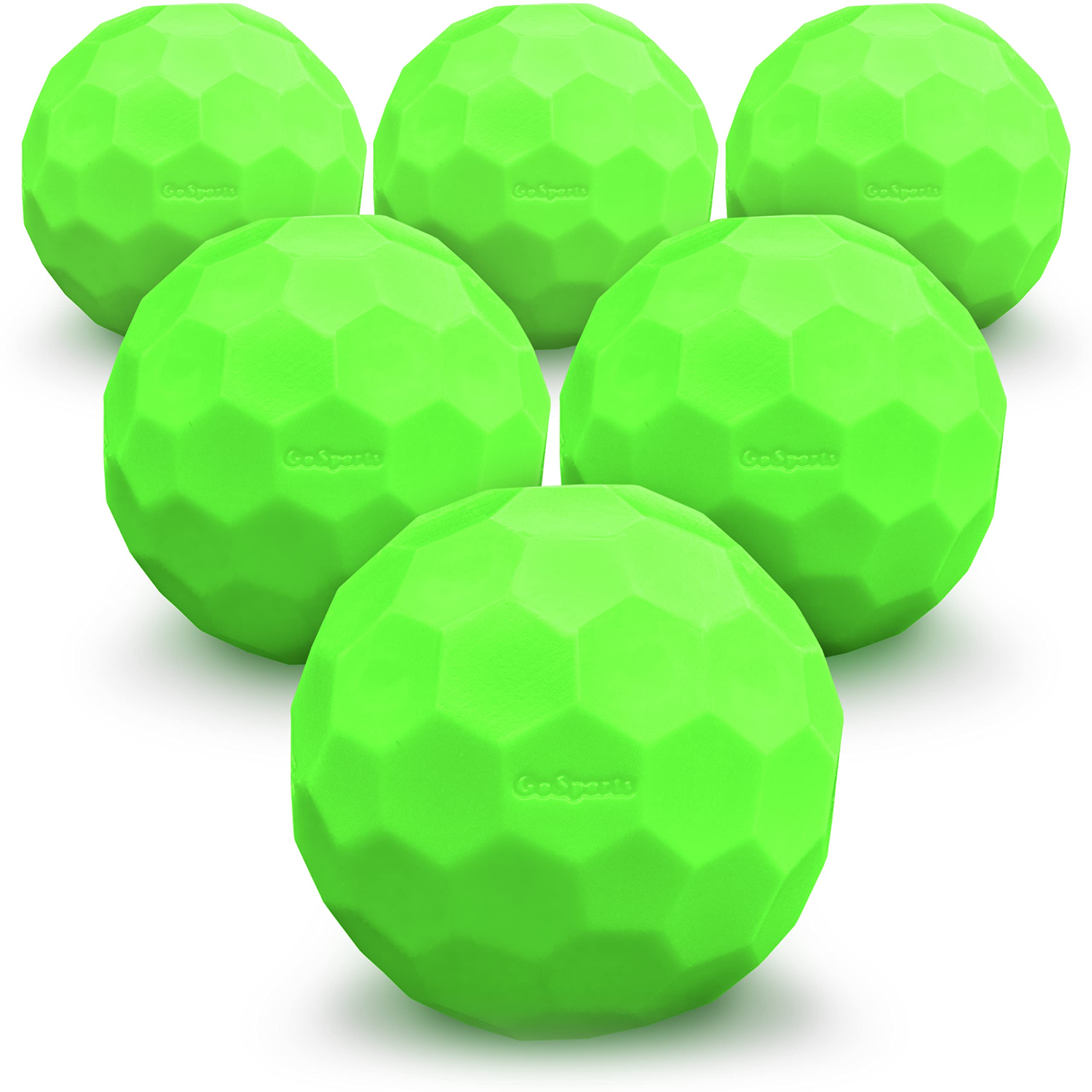 GoSports LotBall Plastic Baseballs - 6 Pack for Kids & Adults | Safe Practice, Backyard Games, Training & Fun Outdoor Activities