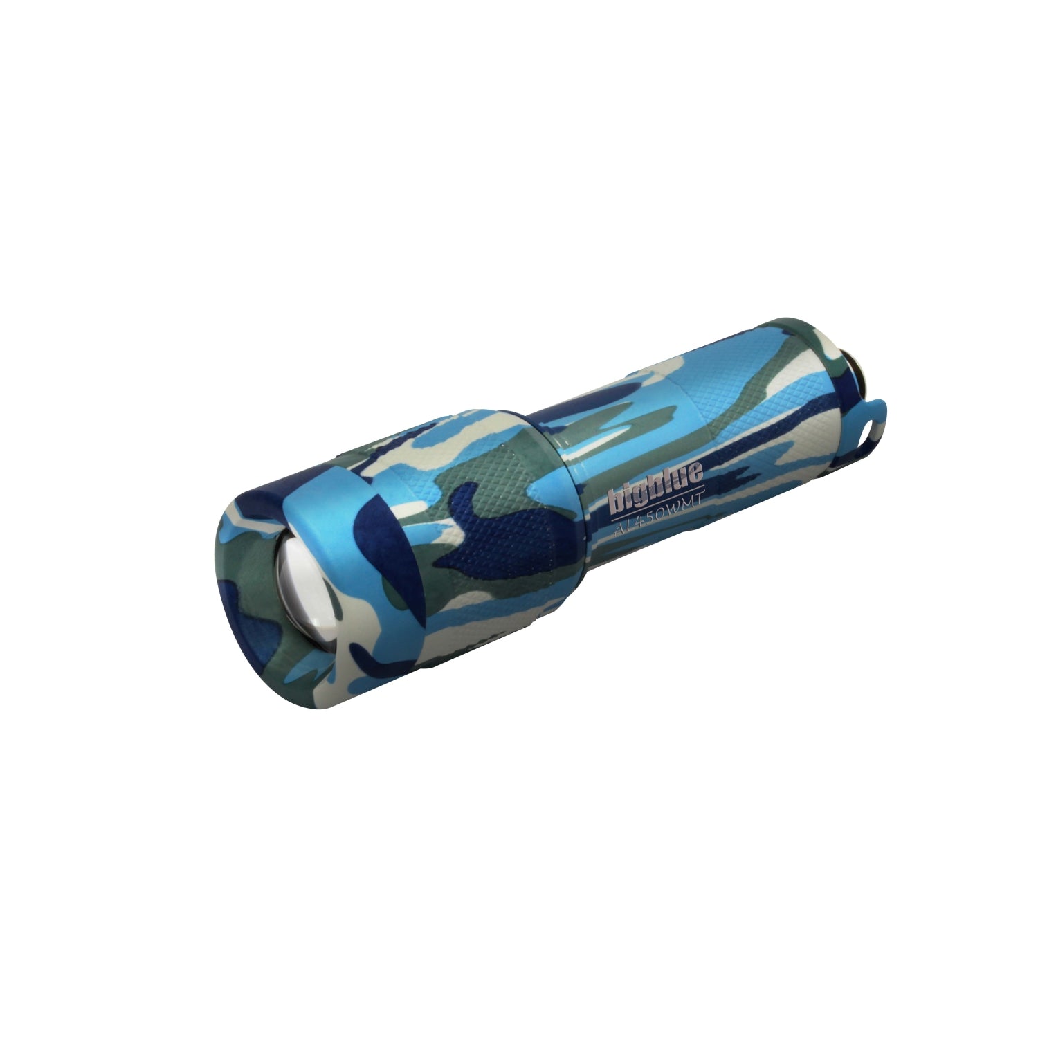 BigBlue 450 Lumen Mini Dive Light with Batteries & Tail Switch - Compact Underwater Flashlight for Scuba Diving, Snorkeling, and Night Fishing