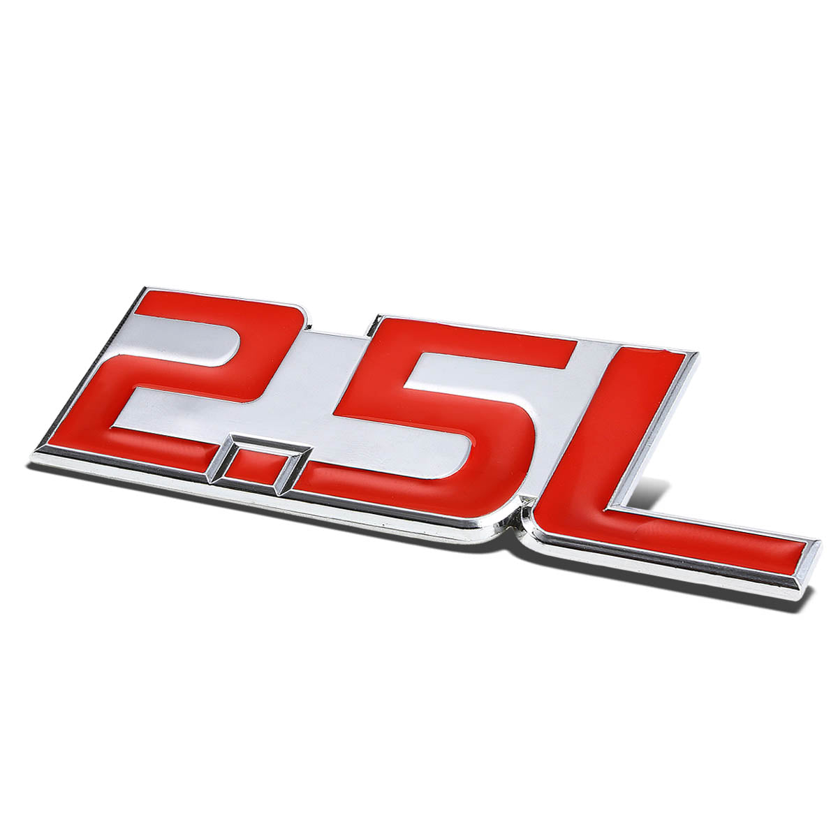 1.5L & 7.0L Universal Car Emblem Badge Decal Sticker - Durable Vinyl Tape-On Auto Logo for Hood, Trunk & Side Panels - Perfect for Vehicle Customization & Personalization