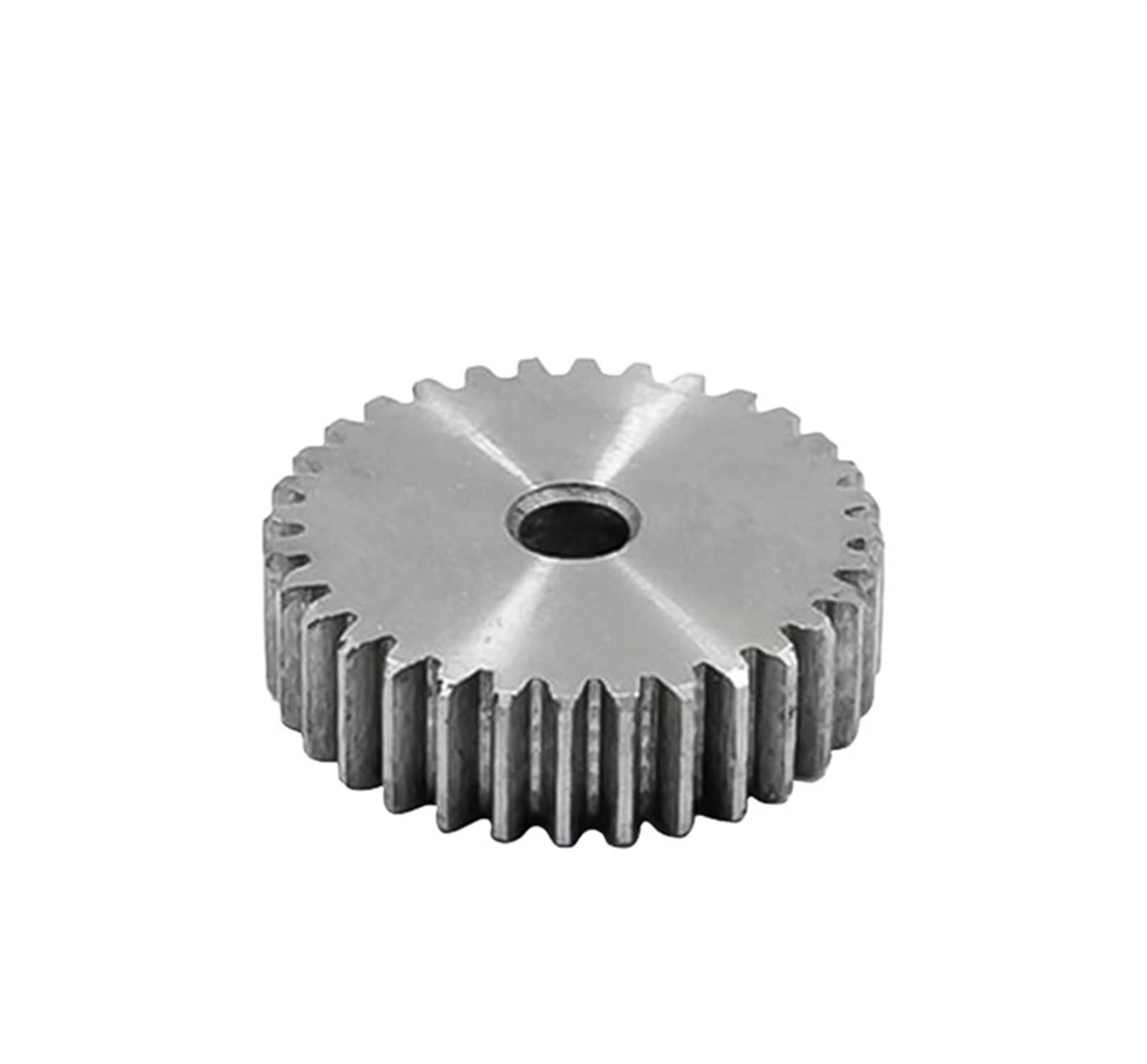 1M Steel Spiral Bevel Gear - 45 to 60 Teeth, 10MM Thickness - DIY Machining Holes - High Precision Spur Gear for Robotics, RC Cars & Industrial Machinery (1pc, 1m47t)