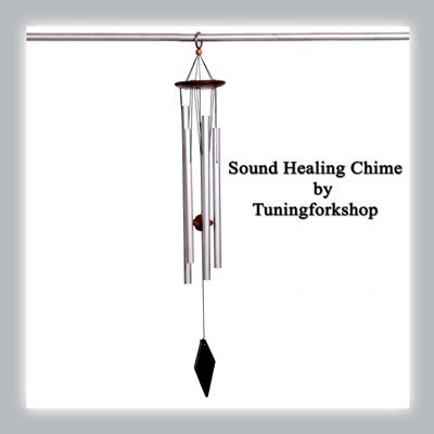 Solfeggio Frequency Wind Chime for Sound Healing Therapy - 528Hz Tuning Fork Chimes for Meditation, Yoga & Spiritual Relaxation | Perfect for Home, Garden & Sacred Spaces