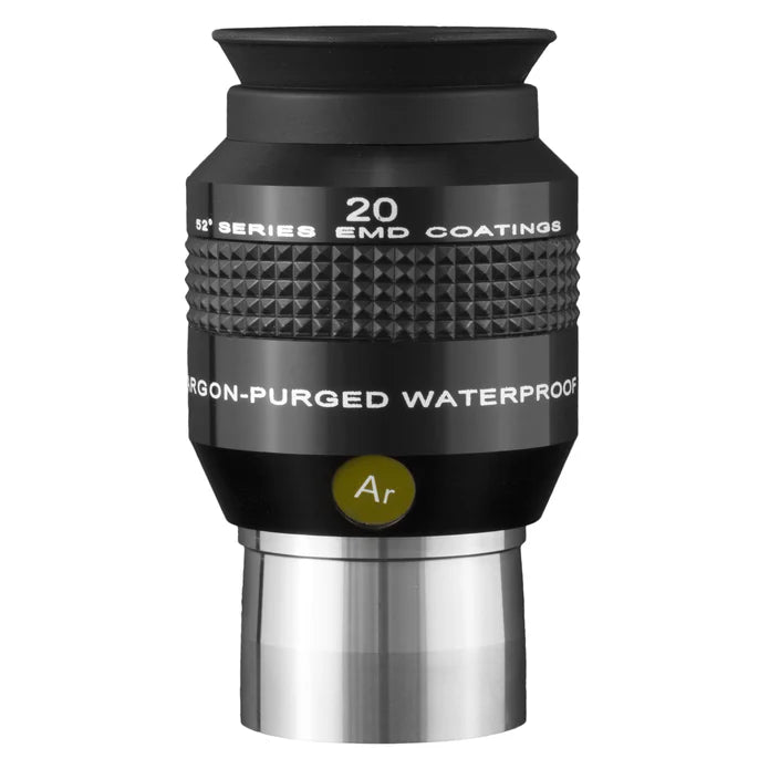Explore Scientific 52° Series 20mm Waterproof Eyepiece - High Quality Telescope Lens for Astronomy, Stargazing & Outdoor Observation - Perfect for Telescopes, Binoculars & Night Sky Exploration